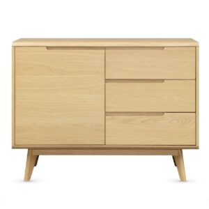 Cairo Wooden Sideboard With 1 Door 3 Drawers In Oak
